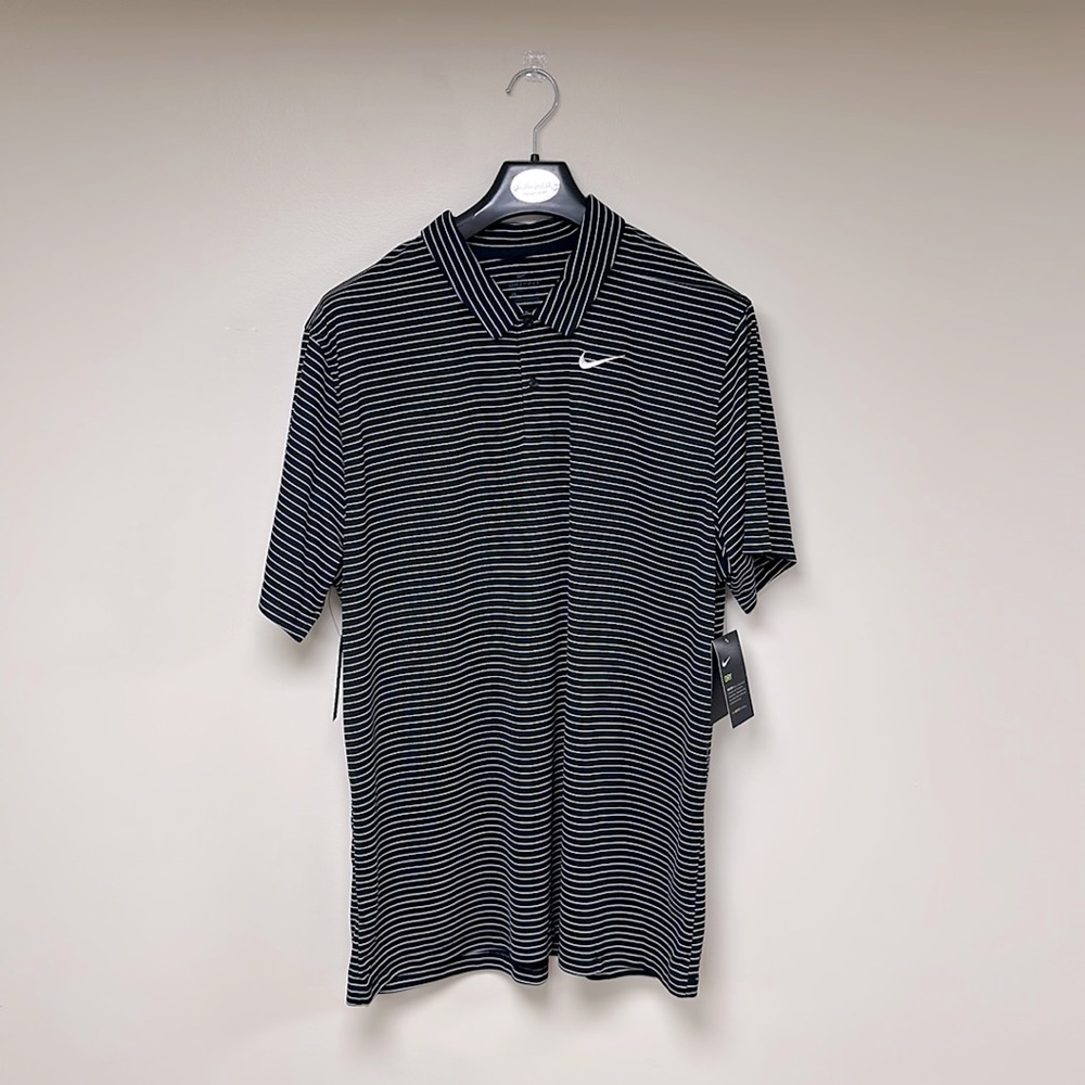 NWT Nike Black & White Striped T-Shirt